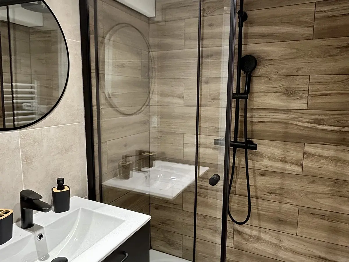 rénovation salle de douche après à Hossegor
