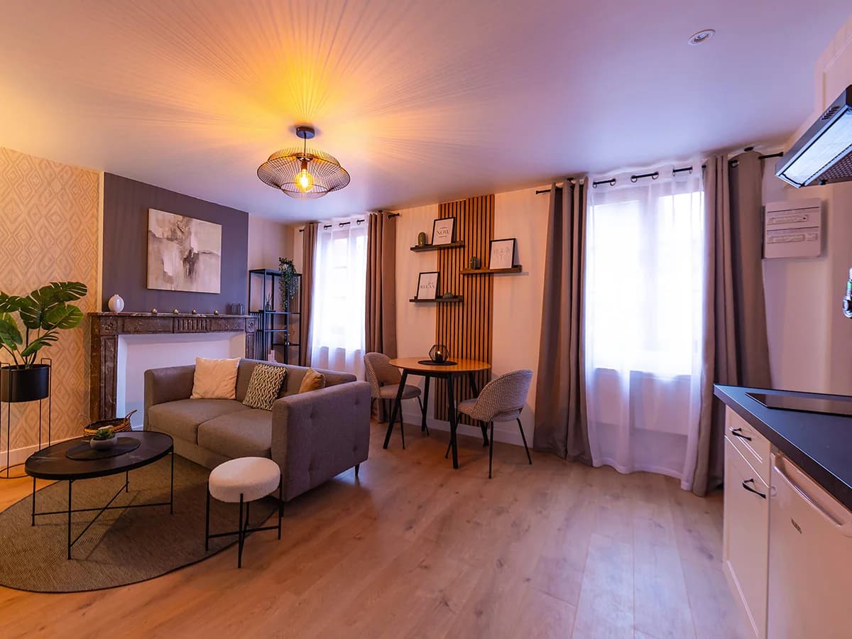 rénovation salon après à Mont-de-Marsan