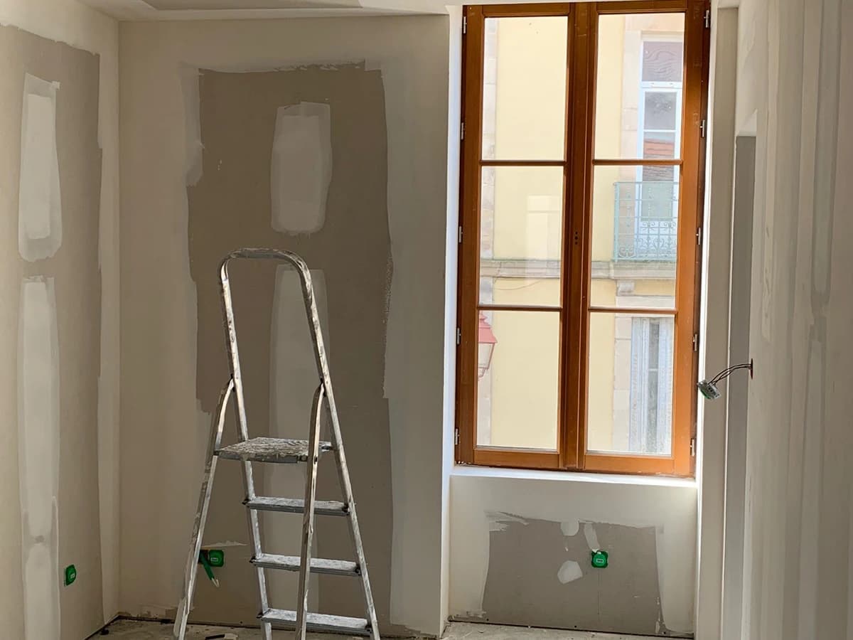rénovation chambre avant à Dax